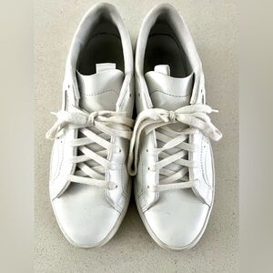 Adidas White Leather Women's Sneakers